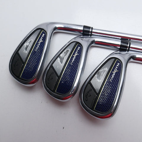 Used Callaway Paradym Iron Set / 5 - PW / Stiff Flex