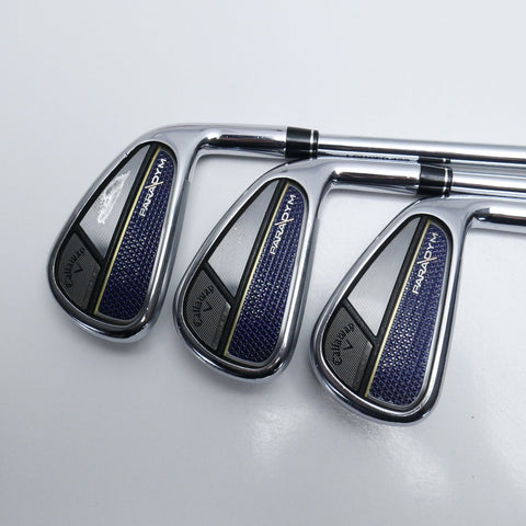 Used Callaway Paradym Iron Set / 5 - PW / Stiff Flex