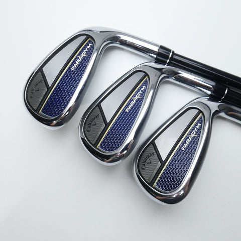 Used Callaway Paradym Iron Set / 6 - PW + GW + AW / Regular Flex