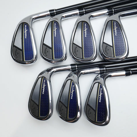Used Callaway Paradym Iron Set / 6 - PW + GW + AW / Regular Flex