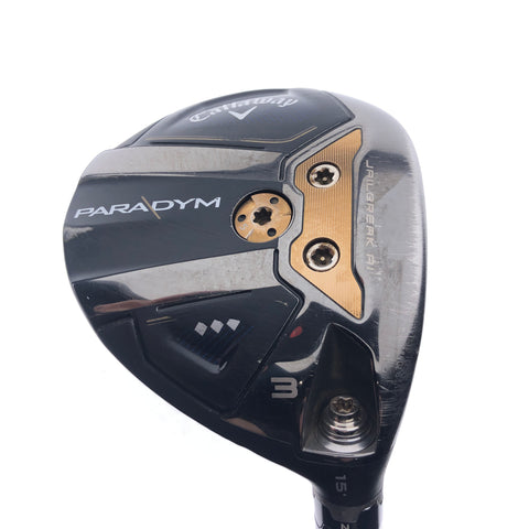 Used Callaway Paradym Triple Diamond 3 Fairway Wood / 15 Degrees / Stiff Flex