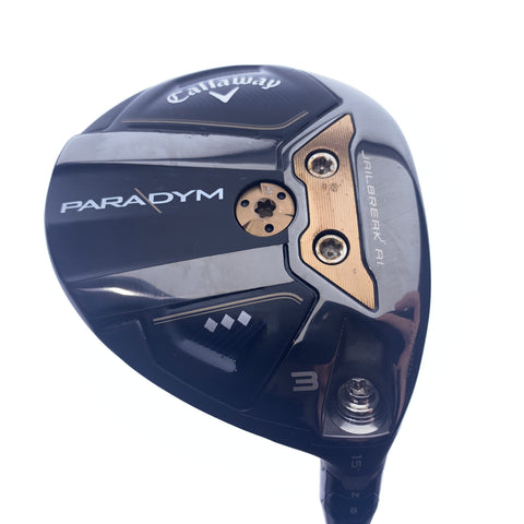 Used Callaway Paradym Triple Diamond 3 Fairway Wood / 15 Degrees / Stiff Flex