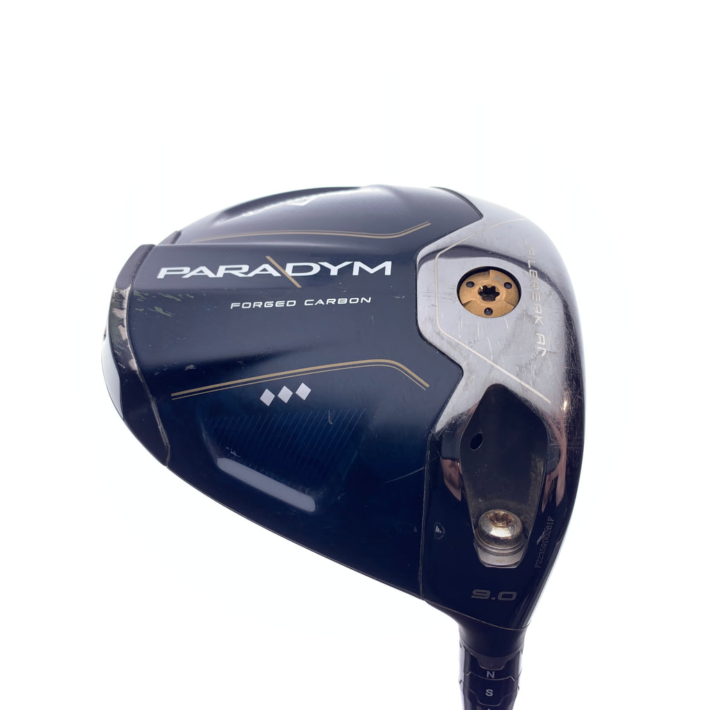 Used Callaway Paradym Triple Diamond Driver / 9.0 Degrees / Stiff Flex