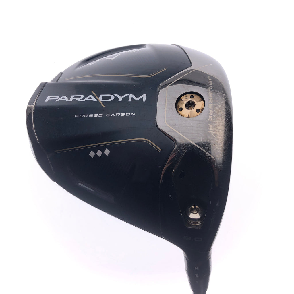 Used Callaway Paradym Triple Diamond Driver / 9.0 Degrees / Stiff Flex