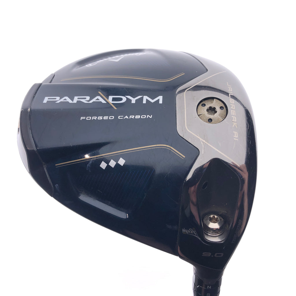 Used Callaway Paradym Triple Diamond Driver / 9.0 Degrees / X-Stiff Flex
