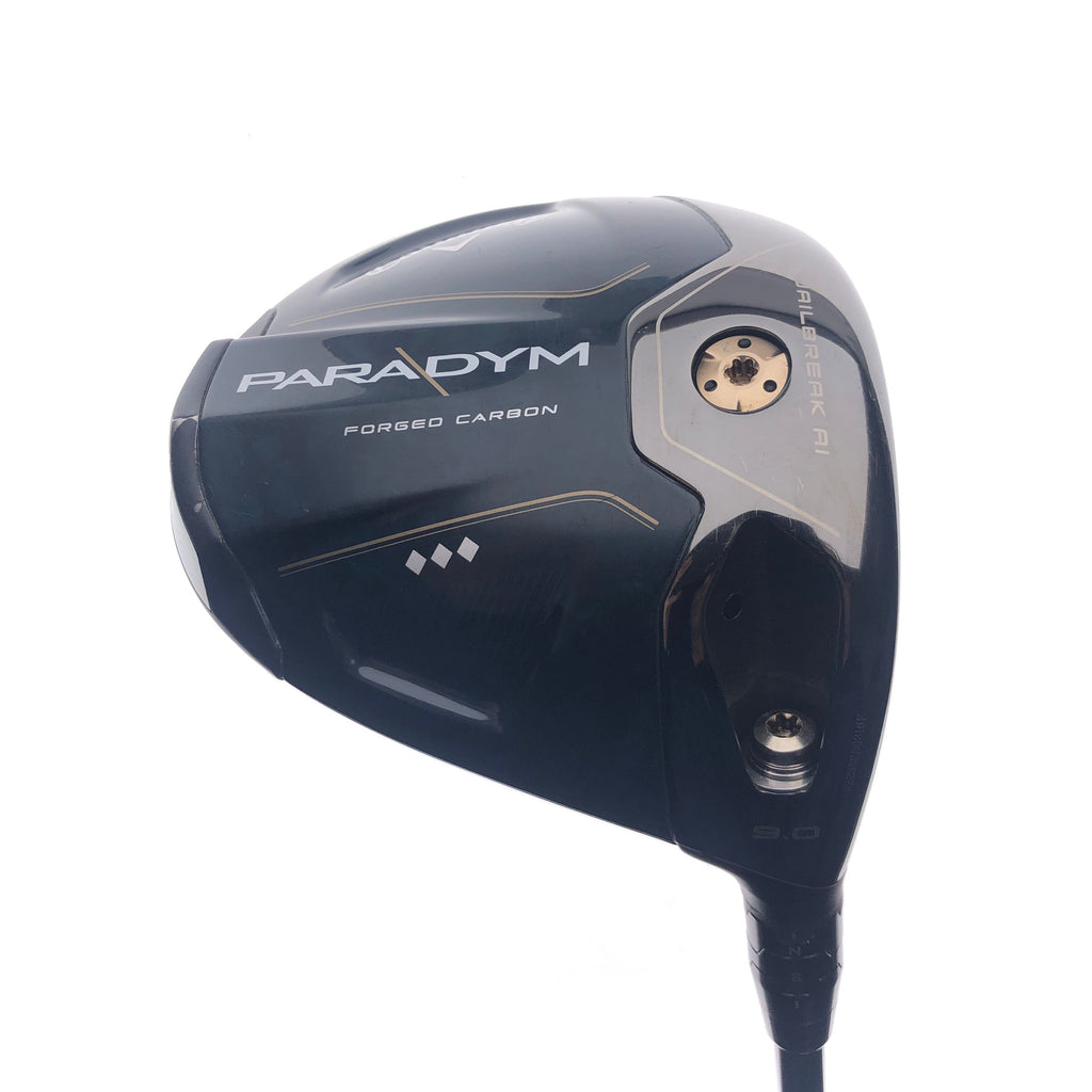 Used Callaway Paradym Triple Diamond Driver / 9.0 Degrees / X-Stiff Flex