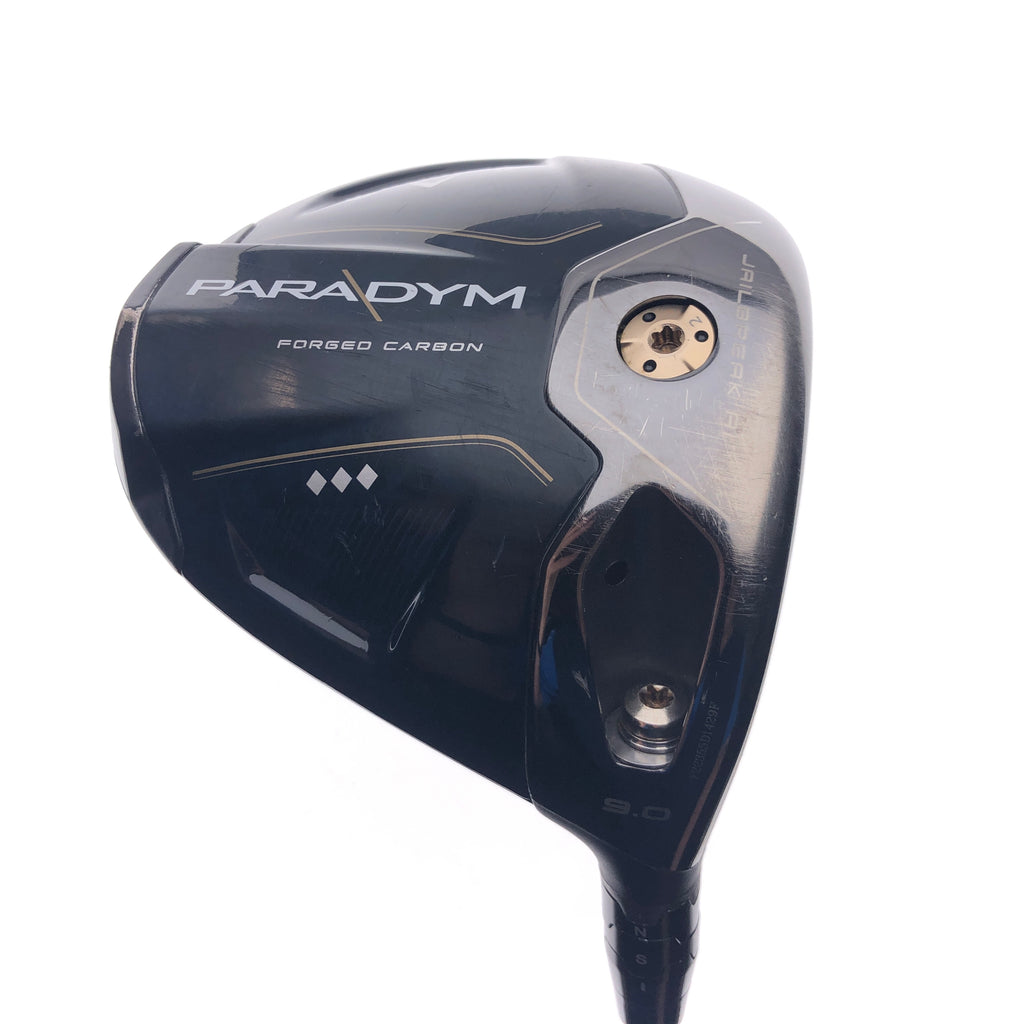 Used Callaway Paradym Triple Diamond Driver / 9.0 Degrees / X-Stiff Flex