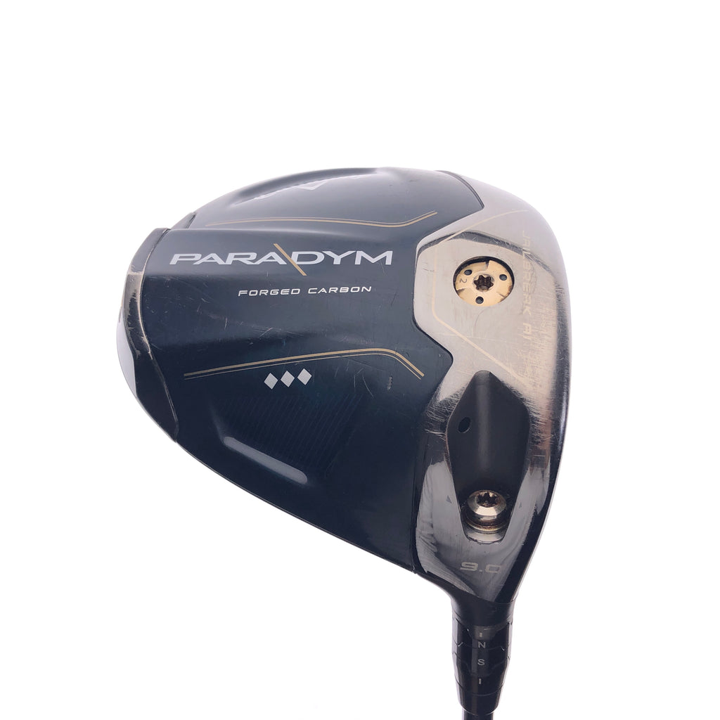 Used Callaway Paradym Triple Diamond Driver / 9.0 Degrees / X-Stiff Flex