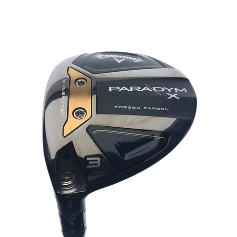 Used Callaway Paradym X 3 Fairway Wood / 15 Degrees / Regular Flex / Left-Handed