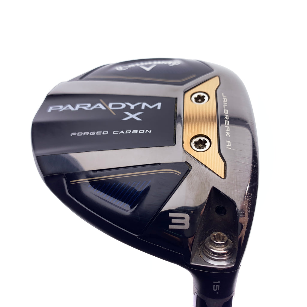 Used Callaway Paradym X 3 Fairway Wood / 15 Degrees / Regular Flex