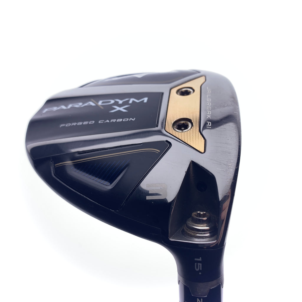 Used Callaway Paradym X 3 Fairway Wood / 15 Degrees / Regular