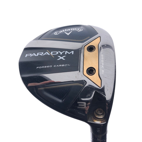 Used Callaway Paradym X 3 Fairway Wood / 15.0 Degrees / Regular Flex