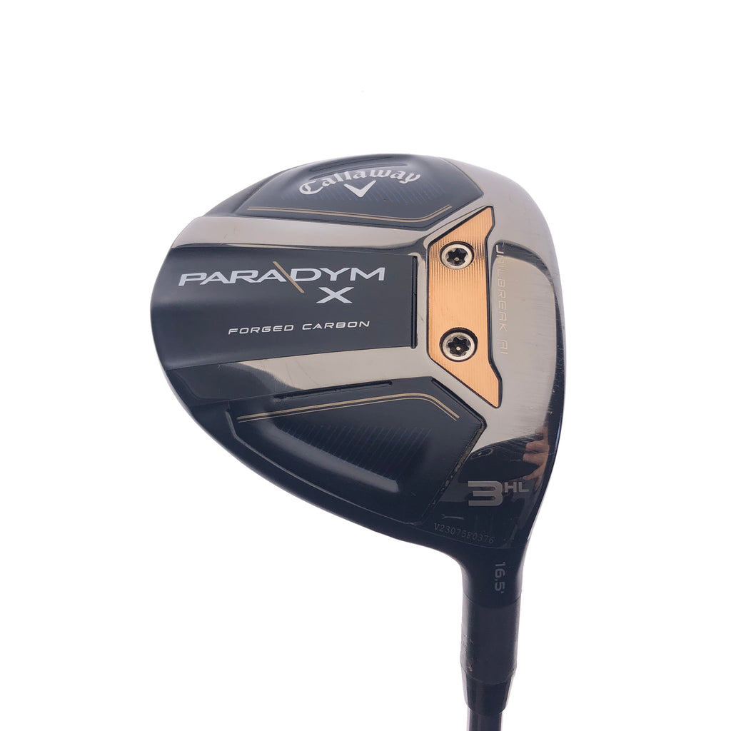Used Callaway Paradym X 3 HL Fairway Wood / 16.5 Degrees / A Flex