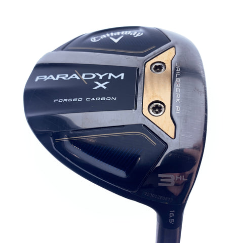 Used Callaway Paradym X 3 HL Fairway Wood/16.5 Degrees/Regular Flex
