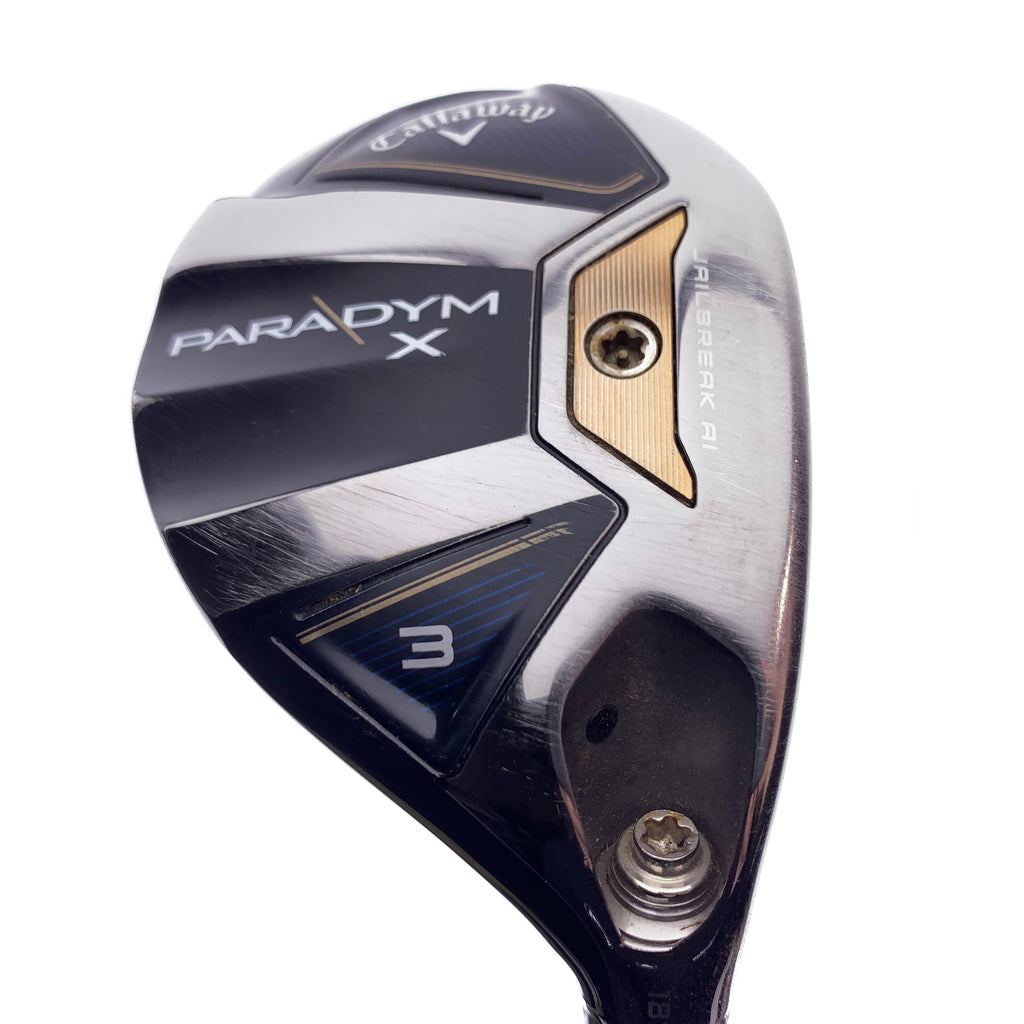 Used Callaway Paradym X 3 Hybrid / 18 Degrees / Regular Flex