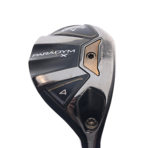 Used Callaway Paradym X 4 Hybrid / 21 Degrees / Regular Flex