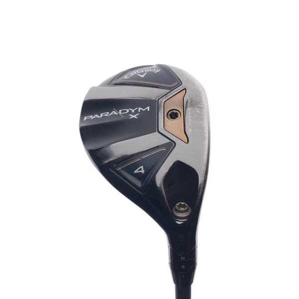 Used Callaway Paradym X 4 Hybrid / 21 Degrees / Regular Flex