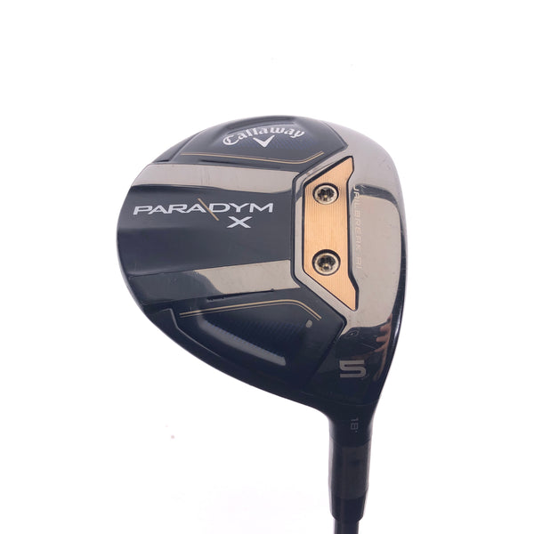 Used Callaway Paradym X 5 Fairway Wood / 18 Degrees / Regular Flex