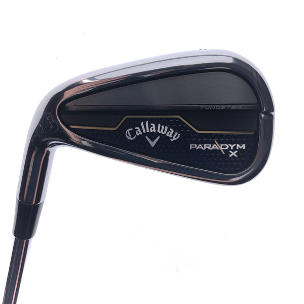 Used Callaway Paradym X 7 Iron / 27.5 Degrees / Stiff Flex / Left-Handed