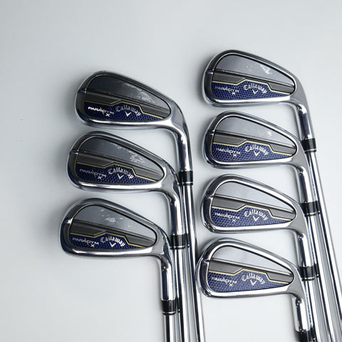 Used Callaway Paradym X Iron Set / 4 - PW / Stiff Flex