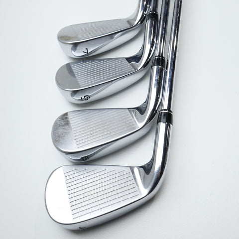 Used Callaway Paradym X Iron Set / 4 - PW / Stiff Flex