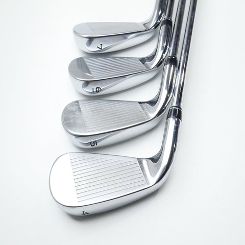 Used Callaway Paradym X Iron Set / 4 - PW / Stiff Flex