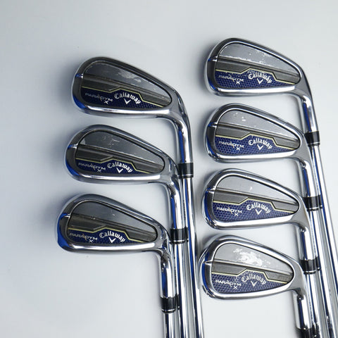 Used Callaway Paradym X Iron Set / 5 - PW + AW / Regular Flex