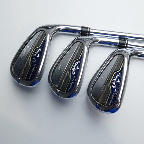 Used Callaway Paradym X Iron Set / 5 - PW + AW / Regular Flex