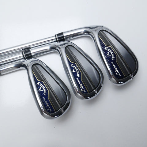 Used Callaway Paradym X Iron Set / 5 - PW + AW / Regular Flex