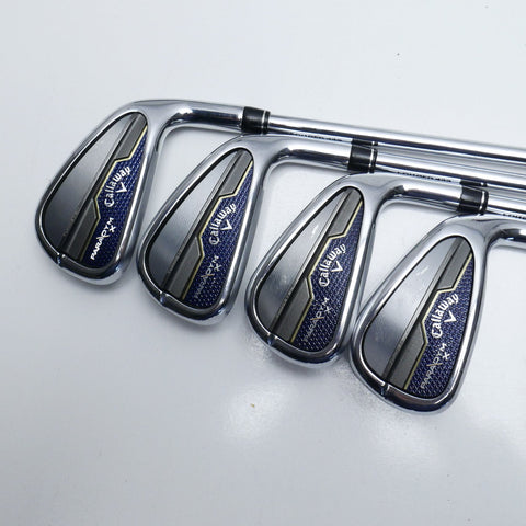 Used Callaway Paradym X Iron Set / 5 - PW + AW / Regular Flex