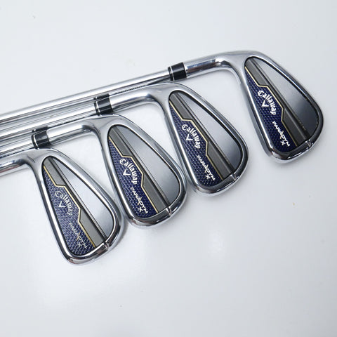 Used Callaway Paradym X Iron Set / 5 - PW + AW / Regular Flex
