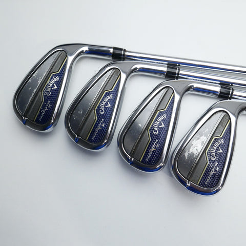 Used Callaway Paradym X Iron Set / 5 - PW + AW / Regular Flex