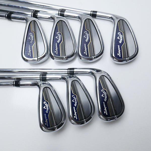 Used Callaway Paradym X Iron Set / 5 - PW + AW / Regular Flex