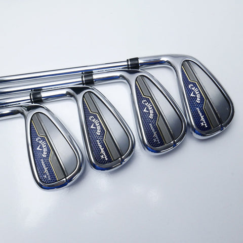 Used Callaway Paradym X Iron Set / 5 - SW / Regular Flex / Left-Handed