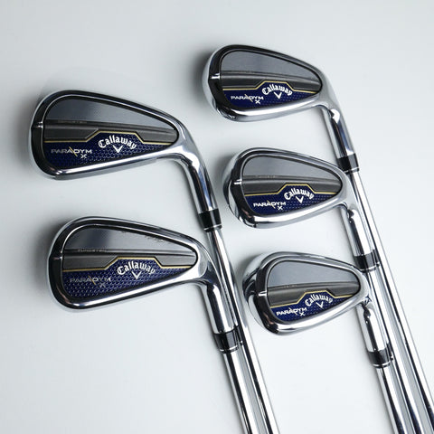 Used Callaway Paradym X Iron Set / 6 - PW / Regular Flex