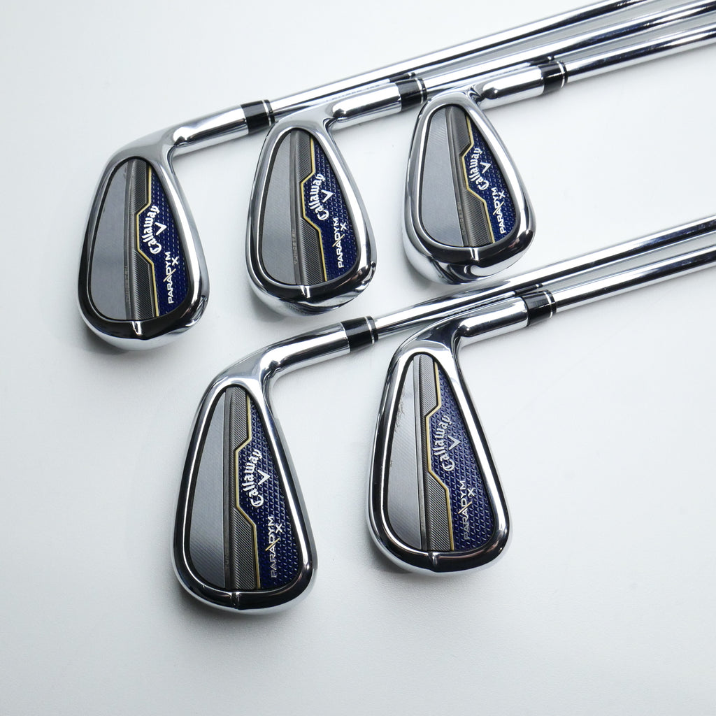 Used Callaway Paradym X Iron Set / 6 - PW / Regular Flex