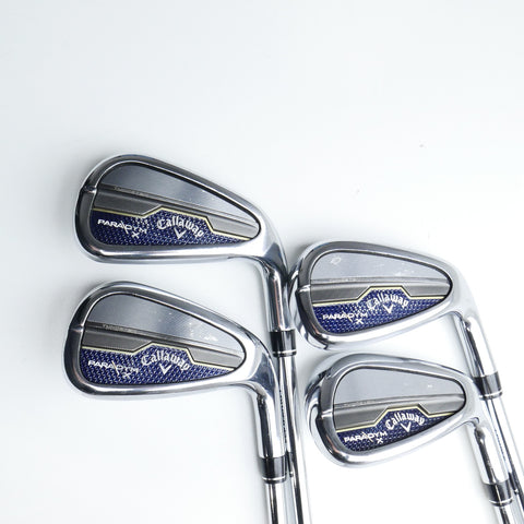 Used Callaway Paradym X Iron Set / 7 - PW / Regular Flex