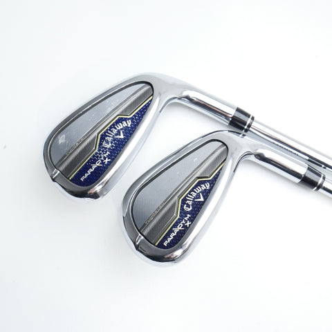 Used Callaway Paradym X Iron Set / 7 - PW / Regular Flex
