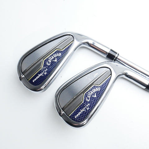 Used Callaway Paradym X Iron Set / 7 - PW / Regular Flex