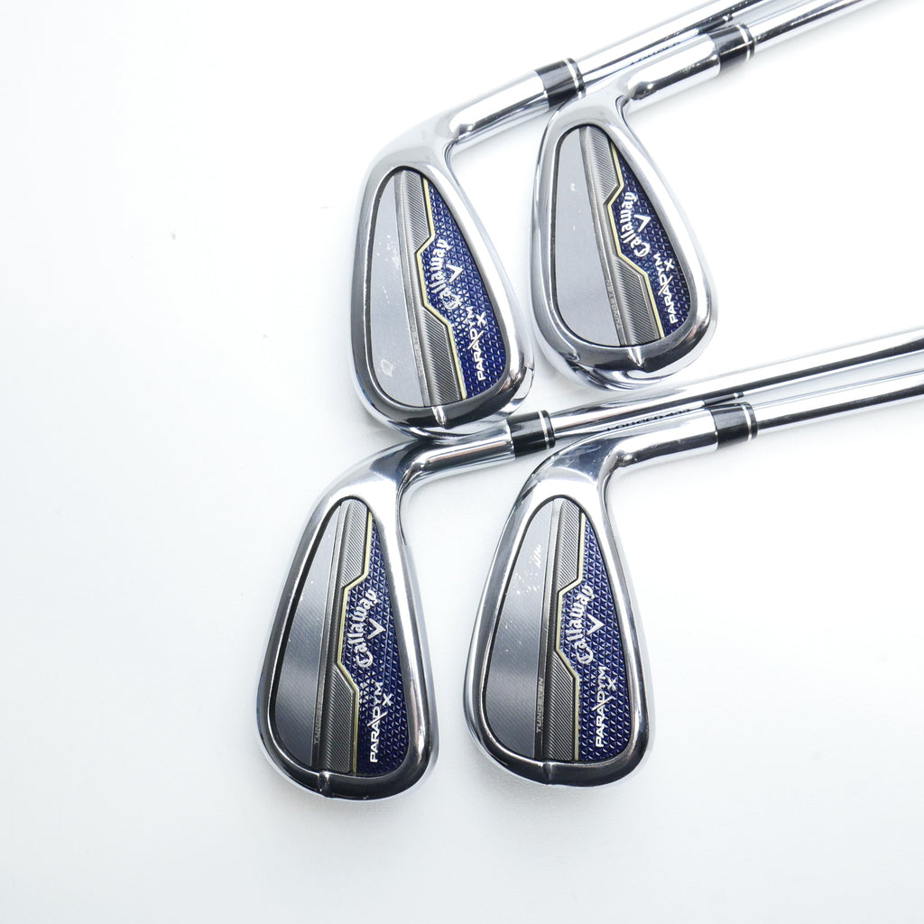 Used Callaway Paradym X Iron Set / 7 - PW / Regular Flex