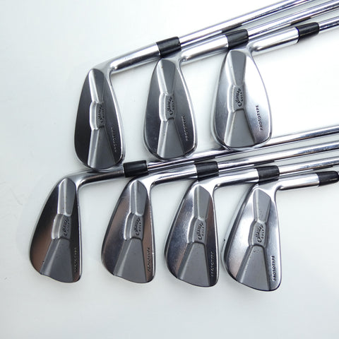 Used Callaway Prototype MB Iron Set / 4 - PW / Regular Flex