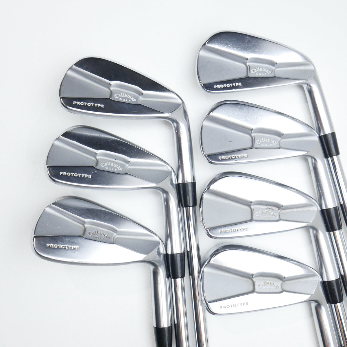 Used Callaway Prototype MB Iron Set / 4 - PW / X-Stiff Flex