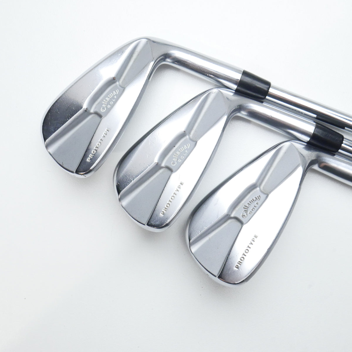 Used Callaway Prototype MB Iron Set / 4 - PW / X-Stiff Flex