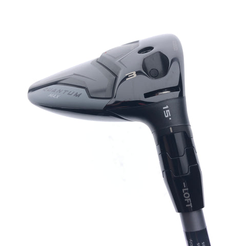 Used Callaway Quantum Max 3 Fairway Wood / 15 Degrees / Regular Flex