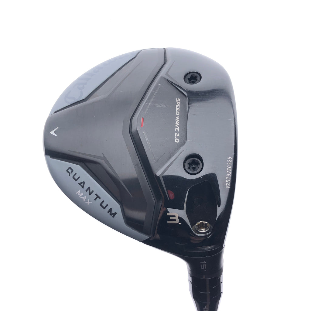 Used Callaway Quantum Max 3 Fairway Wood / 15 Degrees / Regular Flex