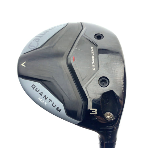 Used Callaway Quantum Max 3 Fairway Wood / 15.0 Degrees / Regular Flex