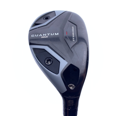Used Callaway Quantum Max 6 Hybrid / 27.0 Degrees / Regular Flex