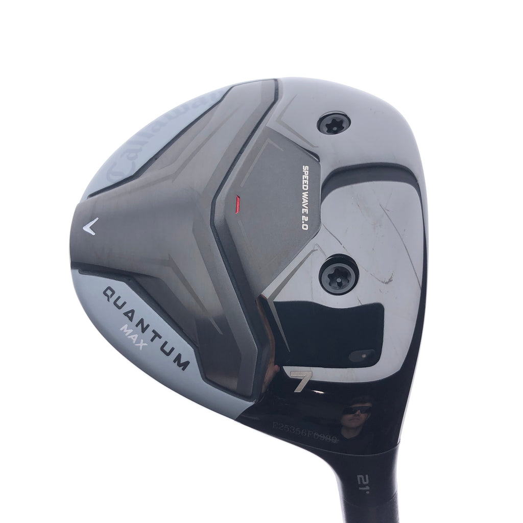 Used Callaway Quantum Max 7 Fairway Wood / 21 Degrees / Regular Flex