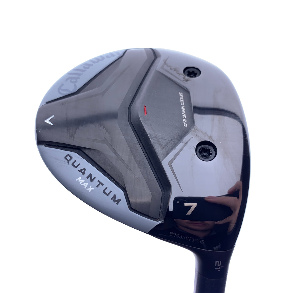 Used Callaway Quantum Max 7 Fairway Wood / 21.0 Degrees / Regular Flex