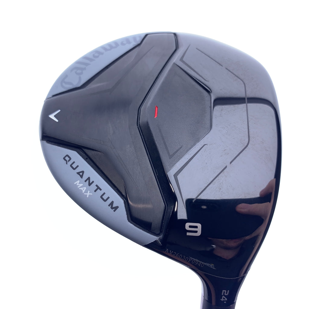 Used Callaway Quantum Max 9 Fairway Wood / 24.0 Degrees / Regular Flex